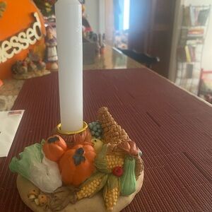 Harvest Pumpkin Candle Holder